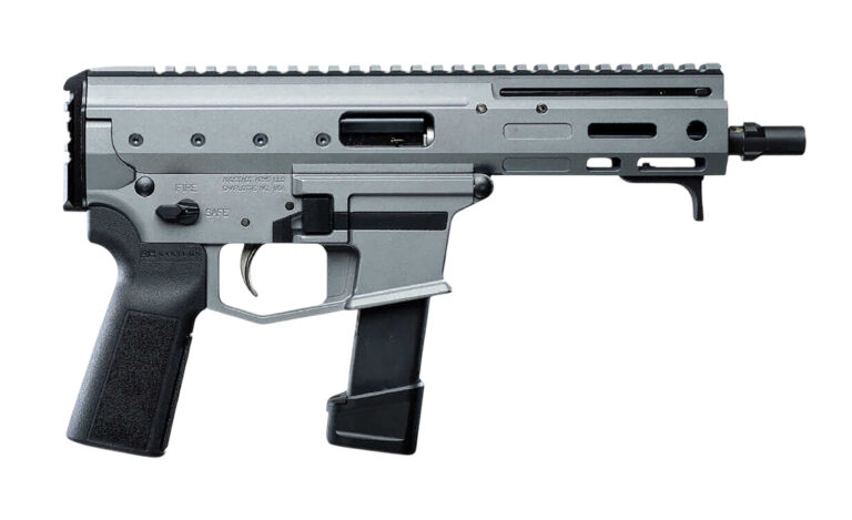 Angstadt Arms AAMDP29PG6 MDP-9  27+1 6" Black Melonite Threaded Barrel Tactical Gray Cerakote Black Polymer Grips