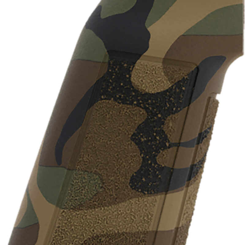 B5 Systems PGR1472 Type 22 P-Grip  Woodland Camo Polymer