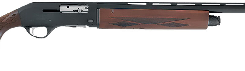 Escort HEAS202805W2 Escort WS  Full Size 20 Gauge Semi-Auto 3" 4+1 28" Black Chrome Vent Rib Barrel, Black Anodized Grooved Aluminum Receiver, Adjustable Turkish Walnut Stock