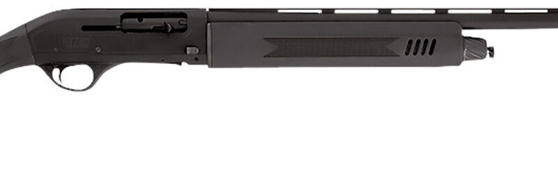 Escort HEPS41280501 PS  Full Size 410 Gauge Semi-Auto 3" 4+1 28" Black Vent Rib Barrel, Black Anodized Grooved Aluminum Receiver, Adjustable Black Synthetic Stock