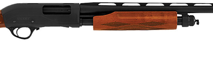 Hatsan USA HEWS202805W2 Escort WS  Full Size 20 Gauge Pump 3" 4+1 28" Black Chrome Vent Rib Barrel, Black Anodized Grooved Aluminum Receiver, Adjustable Turkish Walnut Stock
