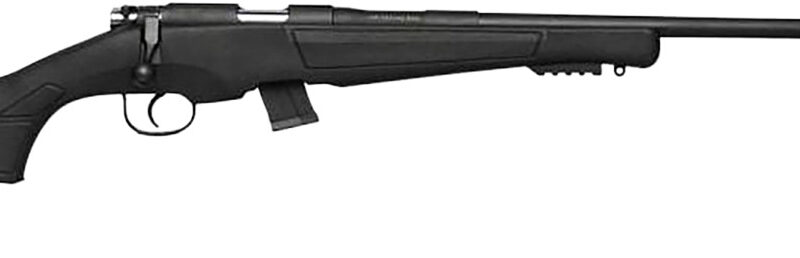 Escort HE22LR1802BK Escort  22 LR 10+1 18" Black Threaded Barrel, Black Grooved Steel Receiver, Black Synthetic Fixed Stock
