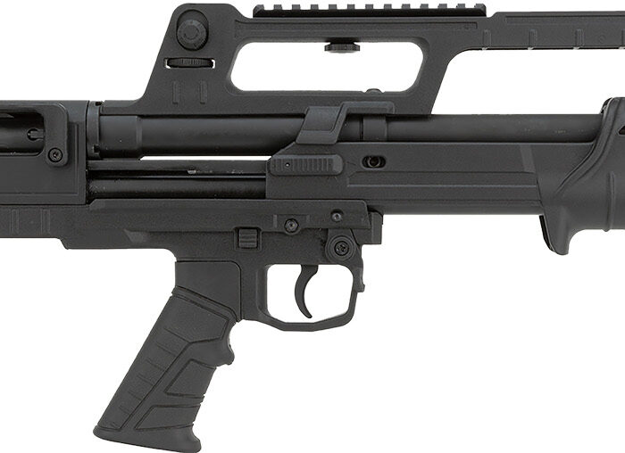 Escort HEBP12180101  BullTac 12 Gauge Pump 3" 5+1 18" Black Steel Barrel, Black Picatinny Rail Aluminum/Polymer Receiver, Bullpup w/Pistol Grip Synthetic Stock