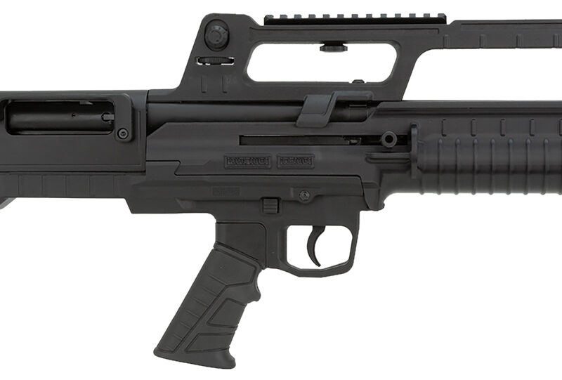 Escort HEBA12180001  BullTac 12 Gauge Semi-Auto 3" 5+1 18" Black Steel Barrel, Black Picatinny Rail Aluminum/Polymer Receiver, Bullpup w/Pistol Grip Synthetic Stock