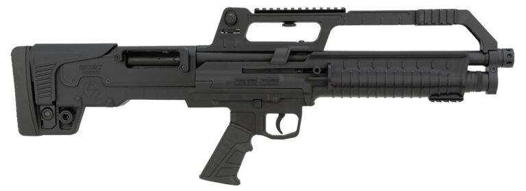 Escort HEBA20180001  BullTac 20 Gauge Semi-Auto 3" 5+1 18" Black Steel Barrel, Black Picatinny Rail Aluminum/Polymer Receiver, Bullpup w/Pistol Grip Synthetic Stock
