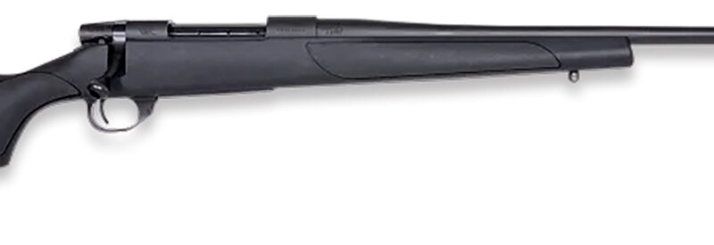 Weatherby VTX7MMPR4T Vanguard Obsidian Full Size 7mm PRC 3+1 24" Blued #2 Contour Threaded Barrel, Blued Drilled & Tapped Steel Receiver, Black Monte Carlo Synthetic Stock