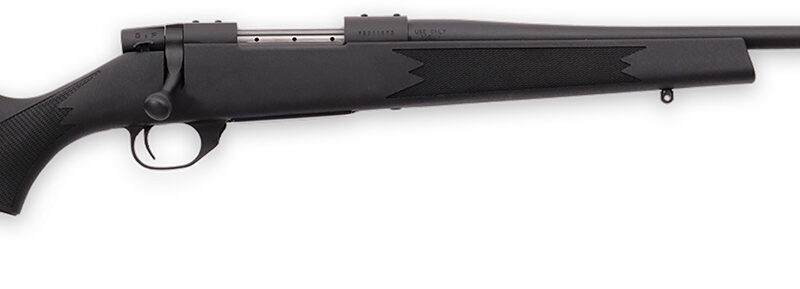Weatherby VYT223RR0T Vanguard Synthetic Compact 223 Rem 5+1 20" Matte Blued #1 Threaded Barrel, Matte Blued Drilled & Tapped Steel Receiver, Black Adjustable Synthetic Stock