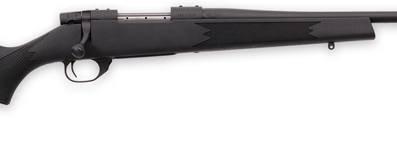 Weatherby VYT308NR0T Vanguard Synthetic Compact 308 Win Mag 5+1 20" Matte Blued #1 Threaded Barrel, Matte Blued Drilled & Tapped Steel Receiver, Black Adjustable Synthetic Stock
