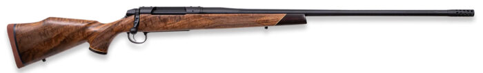 Weatherby 3WASD7MMPR6B 307 Adventure SD Full Size 7mm PRC 3+1 26" Black Cerakote Fluted Threaded Barrel, Graphite Black Cerakote Drilled & Tapped Stainless Steel Receiver, Fixed Walnut Stock
