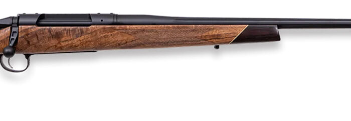 Weatherby 3WASD300WR8B 307 Adventure SD Full Size 300 Wthby Mag 3+1 28" Black Cerakote Fluted Threaded Barrel, Graphite Black Cerakote Drilled & Tapped Stainless Steel Receiver, Fixed Walnut Stock