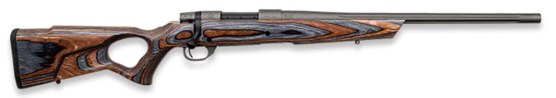 Weatherby VHB223RR0T Vanguard Spike Camp 223 Rem 5+1 20" Tungsten Gray Cerakote #3 Fluted Threaded Barrel, Tungsten Gray Cerakote Drilled & Tapped Steel Receiver, Boyd's Fixed Thumbhole Laminate Stock