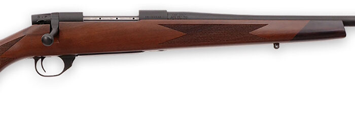 Weatherby VDT222RR4T Vanguard Sporter Full Size 22-250 Rem 5+1 24" Bead Blasted Blued #2 Threaded Barrel, Matte Blued Drilled & Tapped Steel Receiver, Grade A Turkish Walnut Monte Carlo Stock