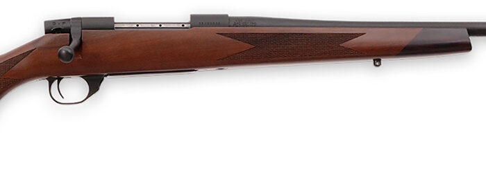 Weatherby VDT270NR4T Vanguard Sporter Full Size 270 Win 5+1 24" Bead Blasted Blued #2 Threaded Barrel, Matte Blued Drilled & Tapped Steel Receiver, Grade A Turkish Walnut Monte Carlo Stock