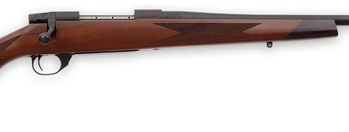 Weatherby VDT300NR4T Vanguard Sporter Full Size 300 Win Mag 3+1 24"  Bead Blasted Blued #2 Threaded Barrel, Matte Blued Drilled & Tapped Steel Receiver, Grade A Turkish Walnut Monte Carlo  Stock