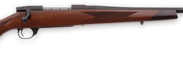 Weatherby VDT306SR2T Vanguard Sporter Full Size 30-06 Springfield 5+1 24" Bead Blasted Blued #2 Threaded Barrel, Matte Blued Drilled & Tapped Steel Receiver, Grade A Turkish Walnut Monte Carlo Stock