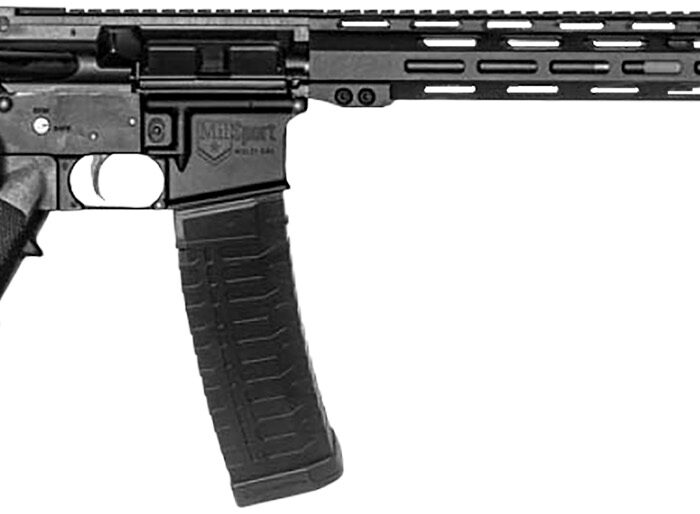 ATI ATIG15MS556ML13M Mil-Sport  5.56x45mm NATO 16" 60+1 Black Rec Black 6 Position Rogers Super-Stoc Stock Black Polymer Grip Right Hand