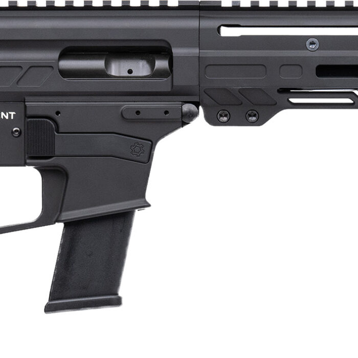 CMMG 45A4C0FAB Dissent MKG 45 ACP 13+1 6.50" Black Nitride Medium Taper Threaded Barrel, CMMG 5.5" M-LOK Handguards, Black Armor Cerakote Aluminum Picatinny Rail Receiver, CMMG Zeroed Grips