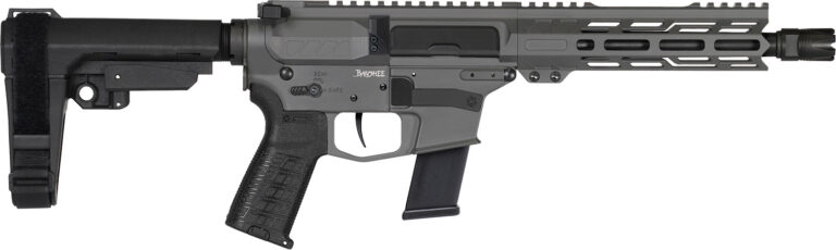 CMMG 45AF30FTNG Banshee MKG 45 ACP 13+1 8" Black Nitride Medium Taper Threaded Barrel, EML 4" M-LOK Handguards, Tungsten Aluminum Picatinny Rail Receiver, CMMG Zeroed Grips