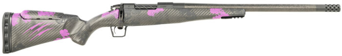 Fierce Firearms ROGM65CM20BP Mini Rogue  6.5 Creedmoor 4+1 20" Hand Lapped/Match Grade Barrel, Black Cerakote Steel Receiver, Purple Camo Mini Rogue w/Adj Comb & Picatinny Rail Carbon Fiber Stock