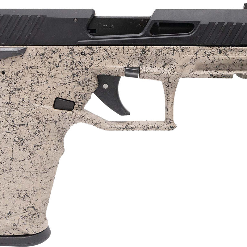 Taurus 12TX22141SP310 TX22 Gen 2 Full Size Frame 22 LR 10+1 4.10" Threaded Barrel, Serrated Slide, Polymer Frame w/Picatinny Rail, Right Hand