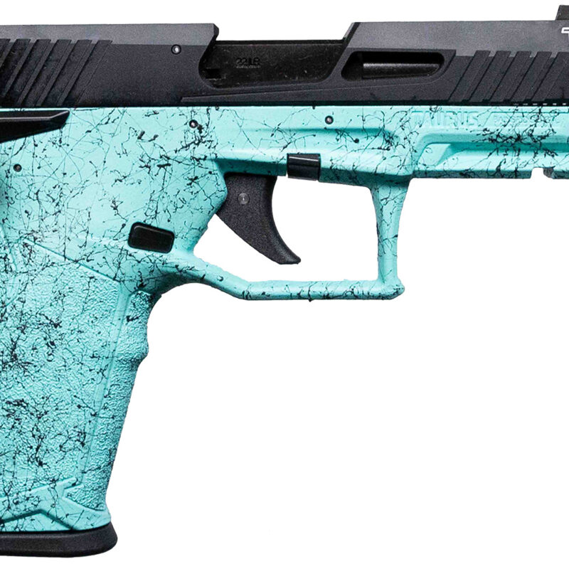 Taurus 12TX22141SP410 TX22 Gen 2 Full Size Frame 22 LR 10+1 4.10" Threaded Barrel, Serrated Slide, Polymer Frame w/Picatinny Rail, Right Hand