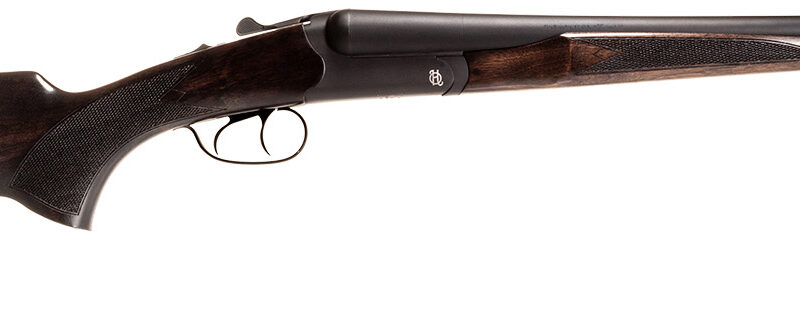Heritage Mfg BL41018BK Badlander  410 Gauge Break Open 2rd 18.50" Black Chrome Side By Side Barrel & Receiver, Fixed Turkish Walnut Stock
