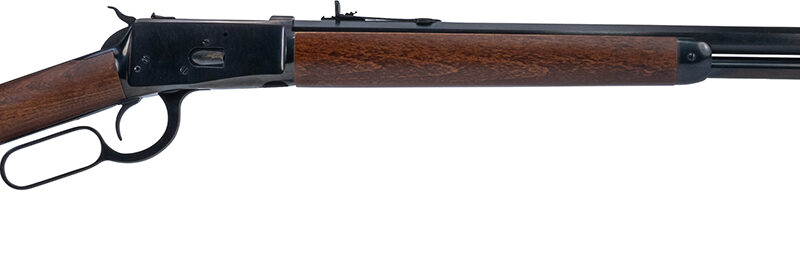 Heritage Mfg H9204424F1 92 Ranch Hand 44 Mag 12rd 24" Black Polished Octagon Barrel, Black Polished Alloy Steel Receiver,Fixed Hardwood Stock
