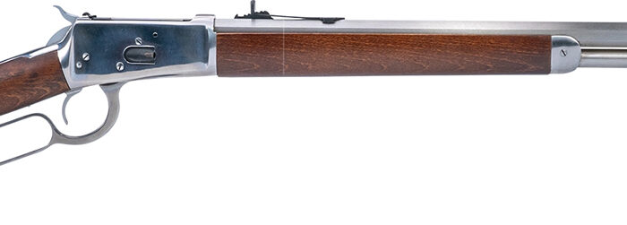 Heritage Mfg H9204524F9 92 Ranch Hand 45 Colt (Long Colt) 12rd 24" Stainless Polished Octagon Barrel, Polished Stainless Steel Receiver, Fixed Hardwood Stock