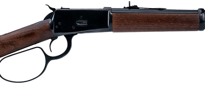 Heritage Mfg H92357161 92 Ranch Hand 38 Special +P/357 Mag 8rd 16.50" Black Polished Steel Barrel, Black Polished Alloy Steel Receiver, Fixed Hardwood Stock