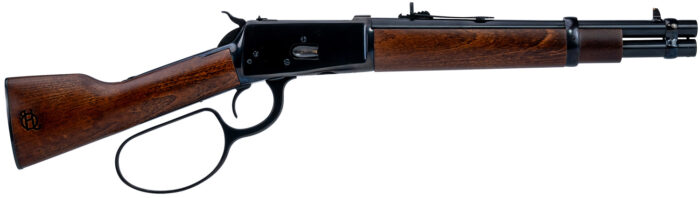 Heritage Mfg RH92357121 92 Ranch Hand 38 Special +P/357 Mag 6rd 12" Black Oxide Steel Barrel & Receiver, Fixed Hardwood Stock