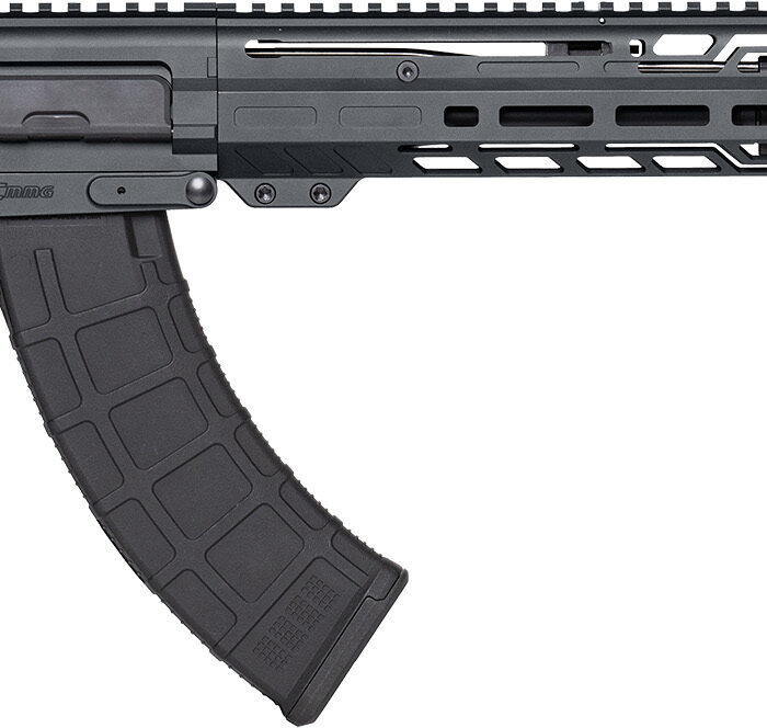 CMMG 86A8E0BSG Dissent MK47 7.62x39mm 30+1 12.50" Black Nitride Threaded Barrel, M-LOK Handguards, Sniper Gray Cerakote Aluminum Picatinny Rail Receiver