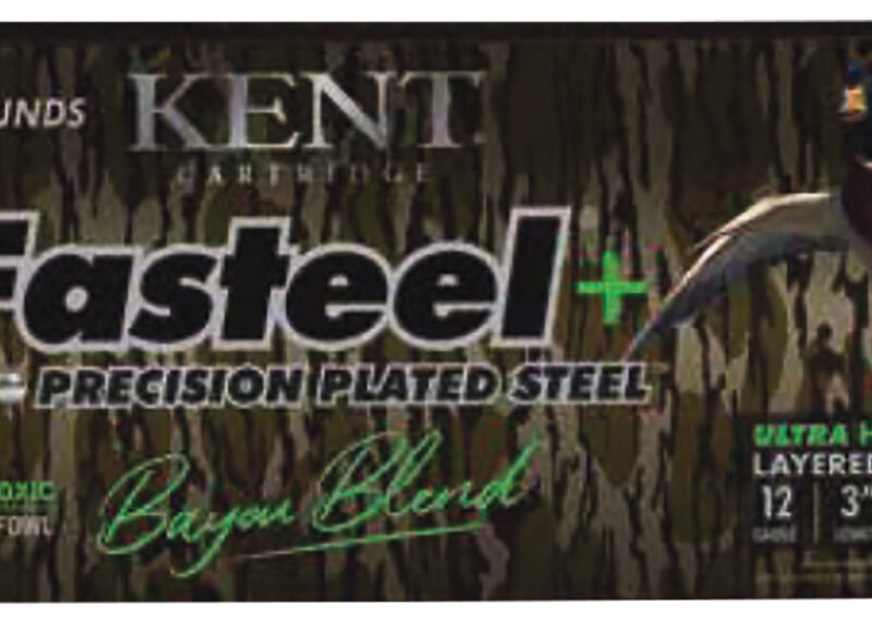 Kent Cartridge CC123FSP363X5 Fasteel + Precision Steel Sports South Exclusive Bayou Blend 12Gauge 3" 1 1/4oz 3x5Shot 100Per Box/2 Case *Case Only