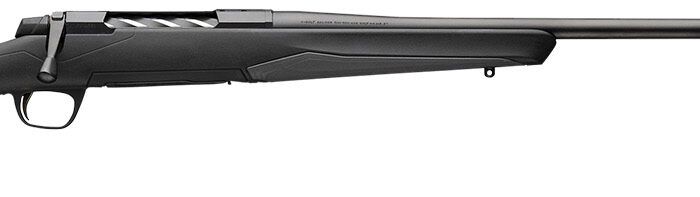 Browning 036031218 X-Bolt 2 Micro Full Size 308 Win 4+1 20" Matte Blued Threaded Sporter Barrel, Matte Blued Drilled & Tapped Steel Receiver, Adjustable Vari-Tech Black Synthetic Stock