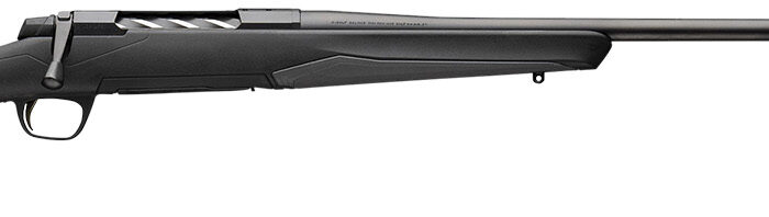 Browning 036031294 X-Bolt 2 Micro Full Size 6.5 PRC 3+1 22" Matte Blued Threaded Sporter Barrel, Matte Blued Drilled & Tapped Steel Receiver, Adjustable Vari-Tech Black Synthetic Stock