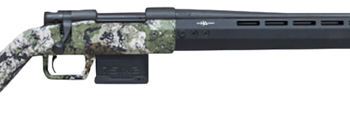 Howa HHERA308CFXK7 Hera H7 Full Size 308 Win 5+1 24" Black Carbon Fiber Threaded Barrel, Matte Blued Drilled & Tapped Receiver, XK7 Kings Camo w/Black Webbing Adjustable Synthetic Stock, Right Hand