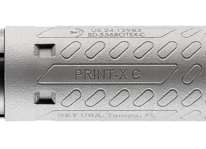 B&T Firearms SD762ROTEXCOMPACTTI Rotex Compact TI Suppressor 7.62x51 NATO w/ SureFire Hub Adapter 1.375x24TPI