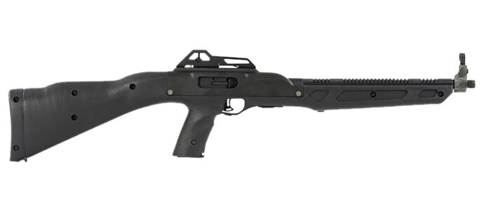 Hi-Point 995B 995 Carbine 9mm Luger 10+1 16.50" Black Threaded Barrel, Picatinny Rail Receiver, Skeletonized Polymer Stock, Black Plastic Grip