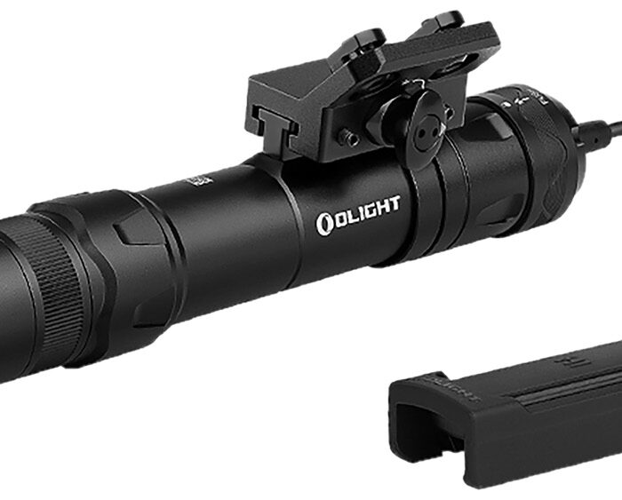 Olightstore Usa Inc ODINGLPBK Odin GL Black Anodized 300/550/1,500 Lumens White LED Green Laser