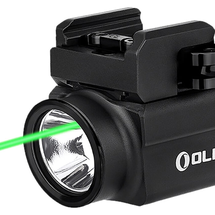 Olightstore Usa Inc BALDRSBK Baldr S Black Anodized 100/300/800 Lumens White LED Green Laser