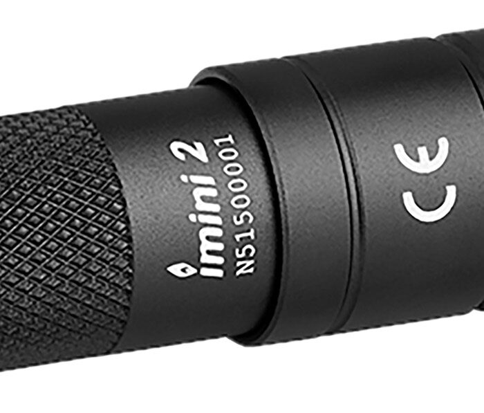 Olightstore Usa Inc IMINI2BK imini 2  Black Anodized 50 Lumens White LED