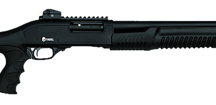 Citadel FRPATMB1220 PAT  12 Gauge Pump 3" 3+1 20" Black Steel Barrel, Black Picatinny Rail Steel Receiver, Fixed Black Synthetic Stock
