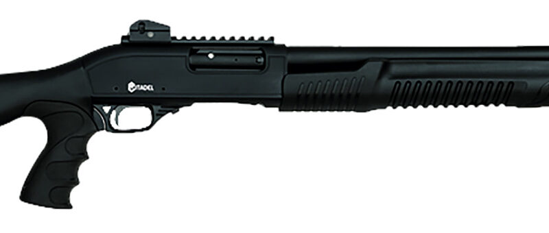 Citadel FRPATMB1220 PAT  12 Gauge Pump 3" 3+1 20" Black Steel Barrel, Black Picatinny Rail Steel Receiver, Fixed Black Synthetic Stock