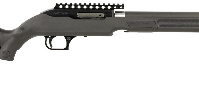 Magnum Research SSAA22G Magnum Lite SwitchBolt 22 LR 10+1 16.50" Black Threaded Barrel, Black Receiver w/Picatinny Rail, Black Archangel Folding Backpack Polymer Stock