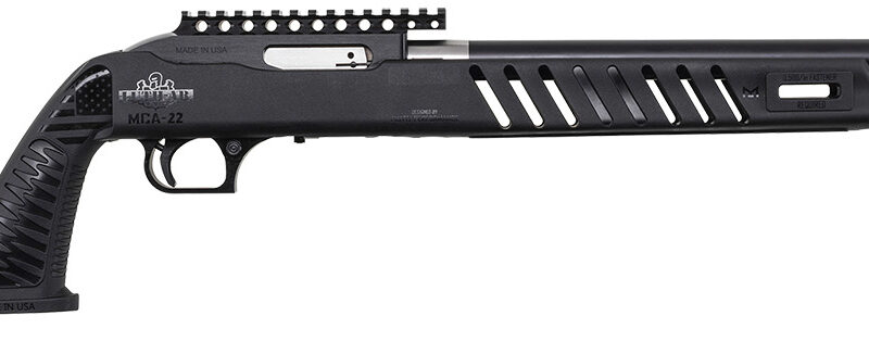 Magnum Research SSL22UT Magnum Lite SwitchBolt 22 LR 10+1 18" Black Tensioned w/Threaded Muzzle Barrel, Black Receiver w/Picatinny Rail, Black Luth-AR MCA-22 Stock