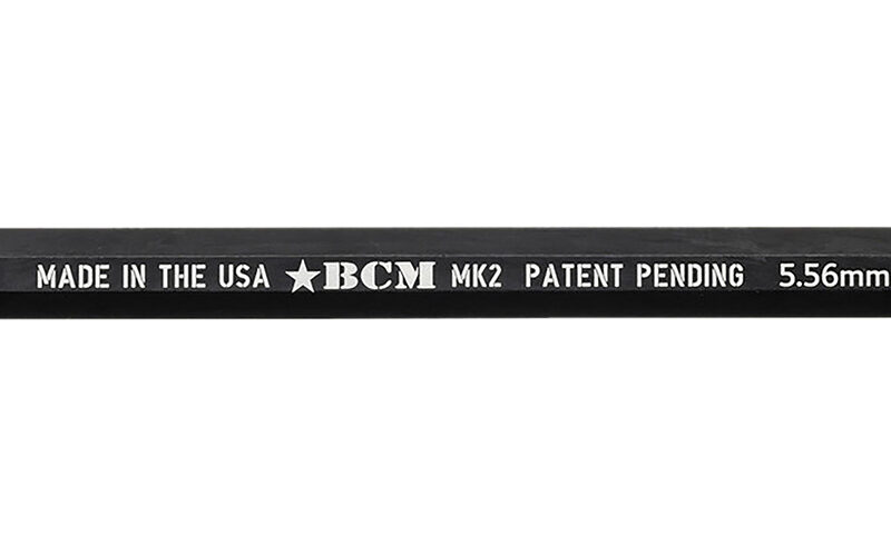 BCM GFHMK2LRGAMBI Ambidextrous MK2 Charging Handle Compatible w/ Mil-Spec AR-15 Black 7075 T-6 Aluminum