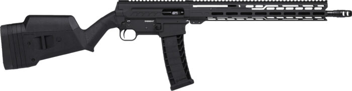 CMMG 94AC80FAB Dissent BR4 *CA Compliant 9mm Luger 10+1 16.10" Black Nitride Threaded Barrel, Black Armor Cerakote Picatinny Rail Aluminum Receiver, Magpul SGA Black Synthetic Stock