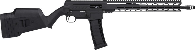CMMG 94AC80FAB Dissent BR4 *CA Compliant 9mm Luger 10+1 16.10" Black Nitride Threaded Barrel, Black Armor Cerakote Picatinny Rail Aluminum Receiver, Magpul SGA Black Synthetic Stock