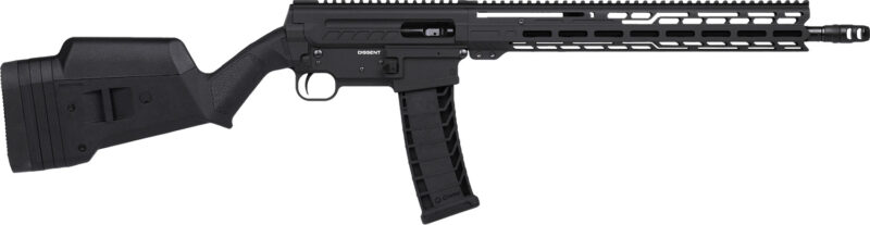 CMMG 94AC80FAB Dissent BR4 *CA Compliant 9mm Luger 10+1 16.10" Black Nitride Threaded Barrel, Black Armor Cerakote Picatinny Rail Aluminum Receiver, Magpul SGA Black Synthetic Stock