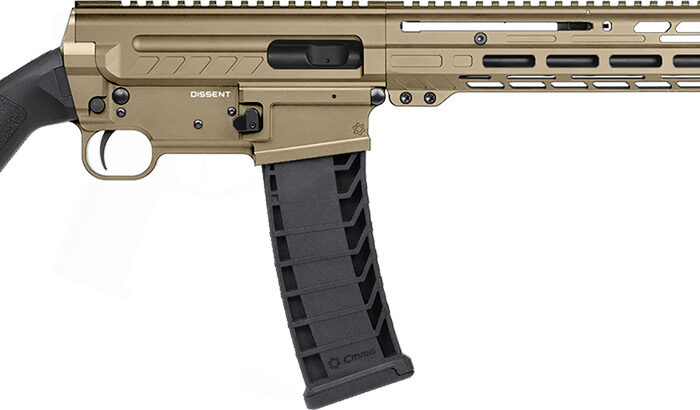 CMMG 94AC80FCT Dissent BR4 *CA Compliant 9mm Luger 10+1 16.10" Black Nitride Threaded Barrel, Coyote Tan Cerakote Picatinny Rail Aluminum Receiver, Magpul SGA Black Polymer Stock