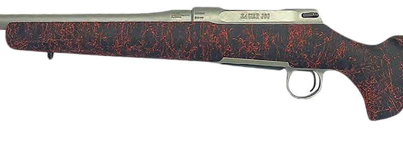 Sauer  100 Silver XT Sports South Exclusive Full Size 6.5 Creedmoor 5+1 22" Stainless Steel Cerakote Barrel, Stainless Cerakote Drilled & Tapped Steel Receiver, Black HS Precision Synthetic Stock